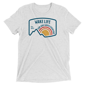 Sun and Waves Everyday Wake Life tShirt