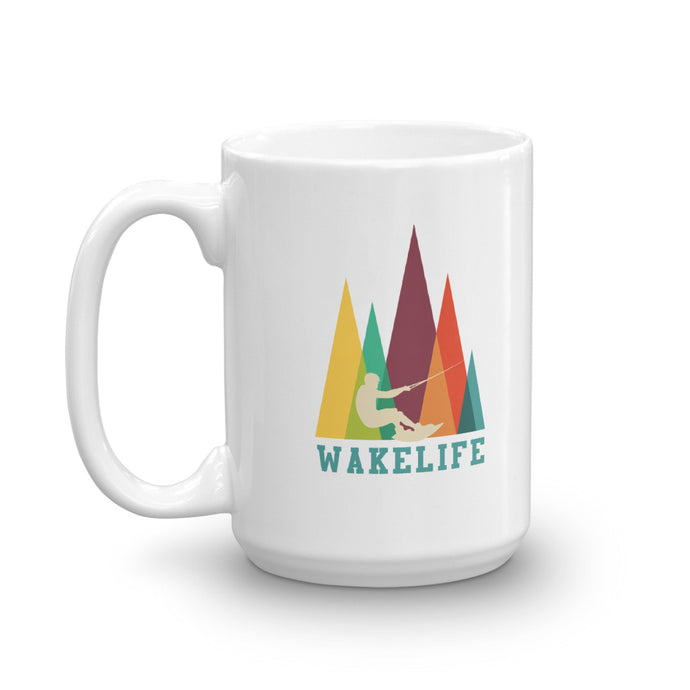 Ridin' The Pines Wake Life 15oz Coffee Mug