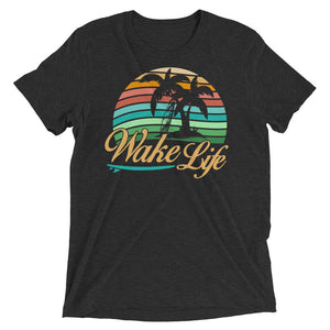 Wake Life Palms Short Sleeve t-Shirt